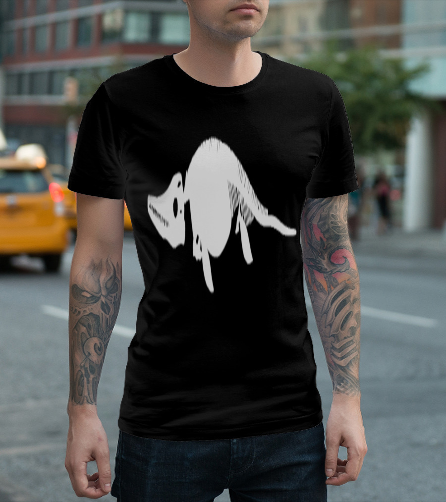 Ichthyosaur Dinosaur Water Prehistoric Creature Skeleton T-Shirt