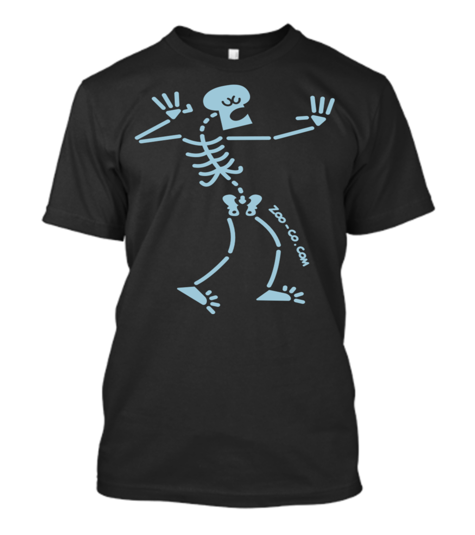 Singing Skeleton Zoo-Co.com Fun Skeleton Dance T-Shirt