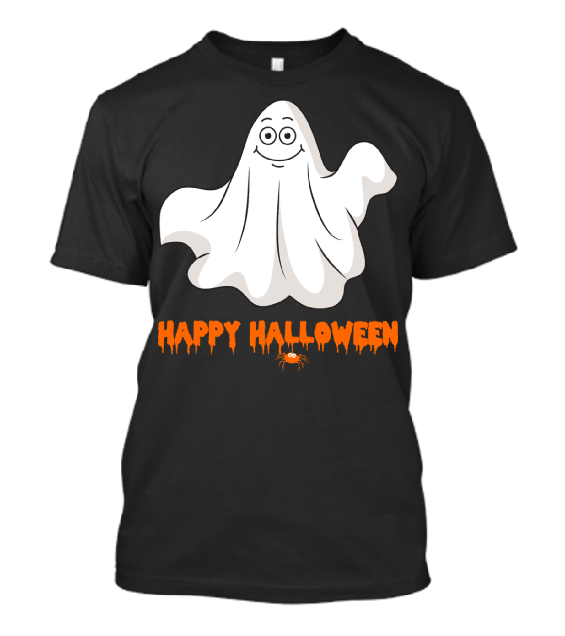Happy Halloween Ghost Monster Zombie Horror T-Shirt