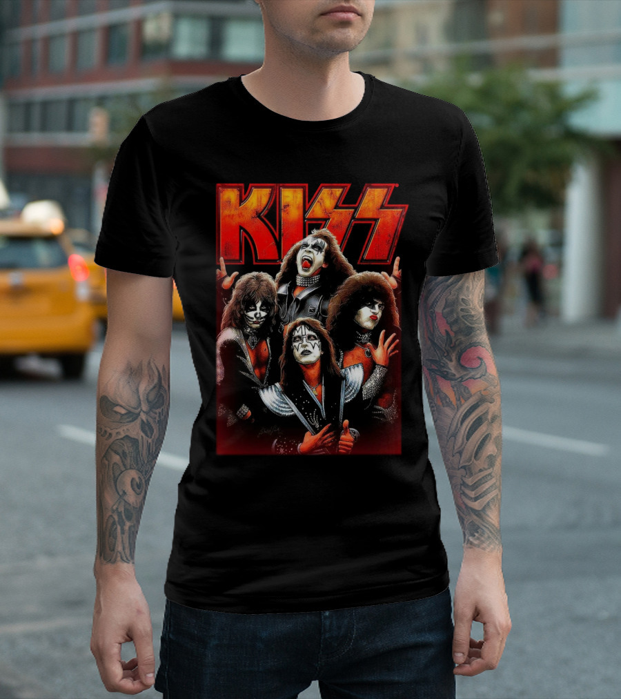 KISS Band Members Iconic T-Shirt