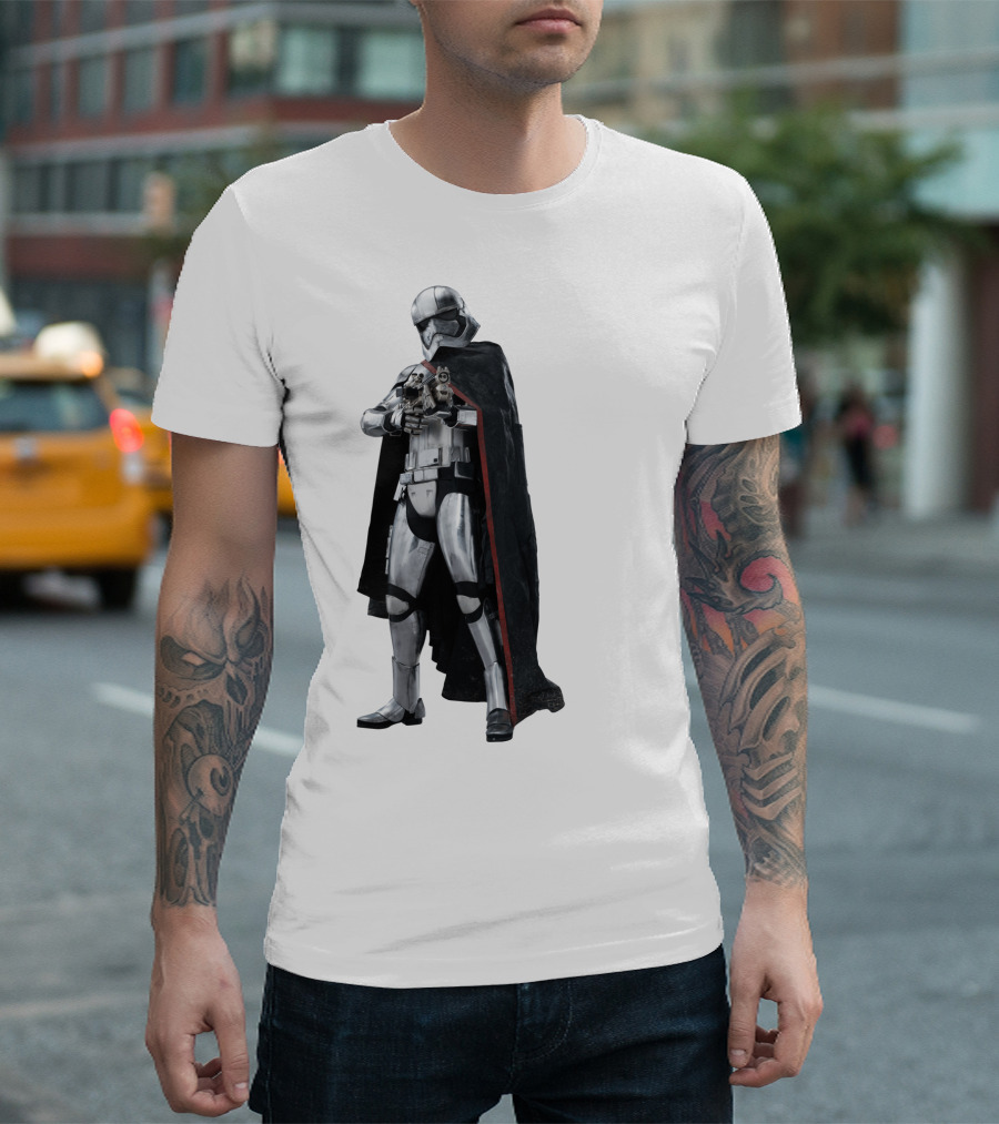 Star Wars Captain Phasma Armor Cloaked T-Shirt