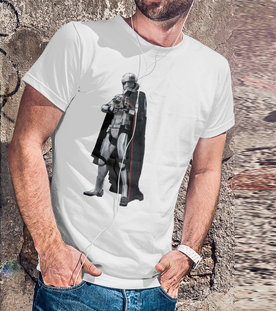 Star Wars Captain Phasma Armor Cloaked T-Shirt