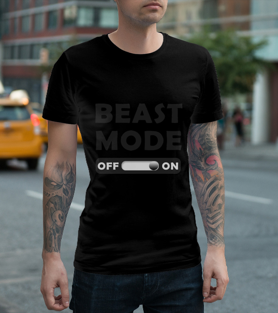 Beast Mode Switch On Off Toggle T-Shirt
