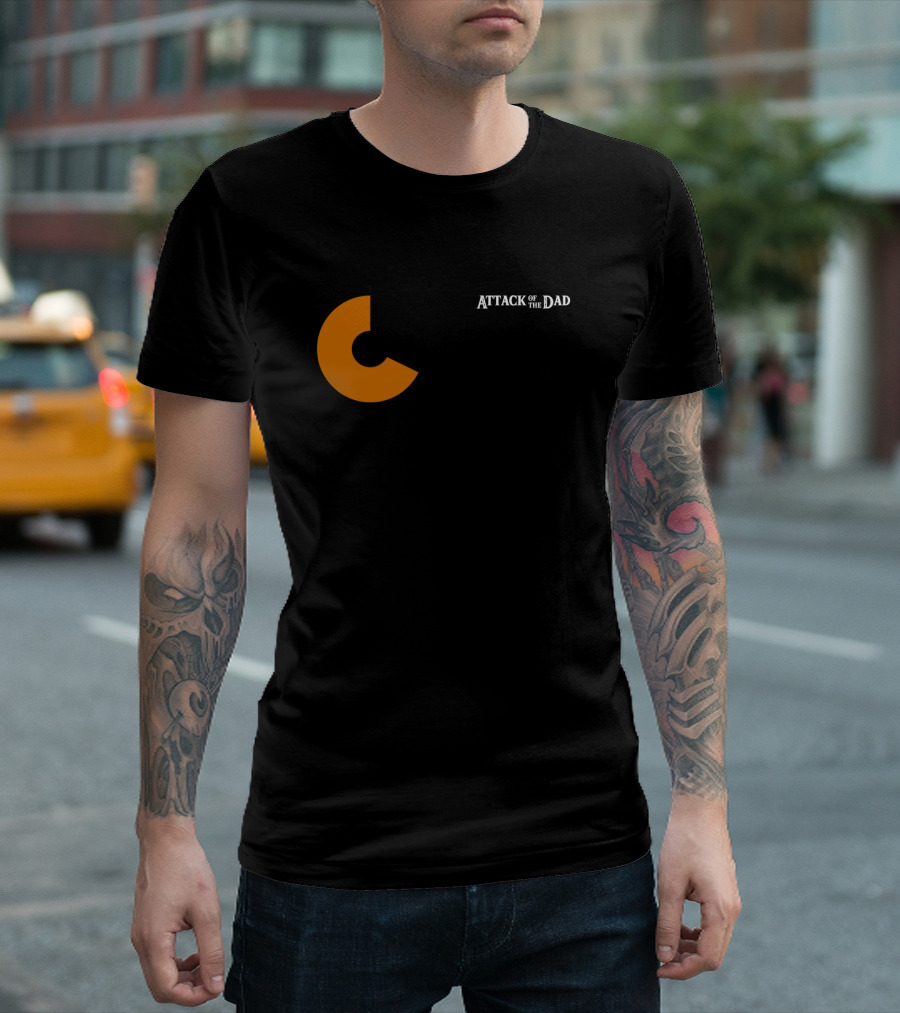 Attack of the Dad No Stamina Circular T-Shirt