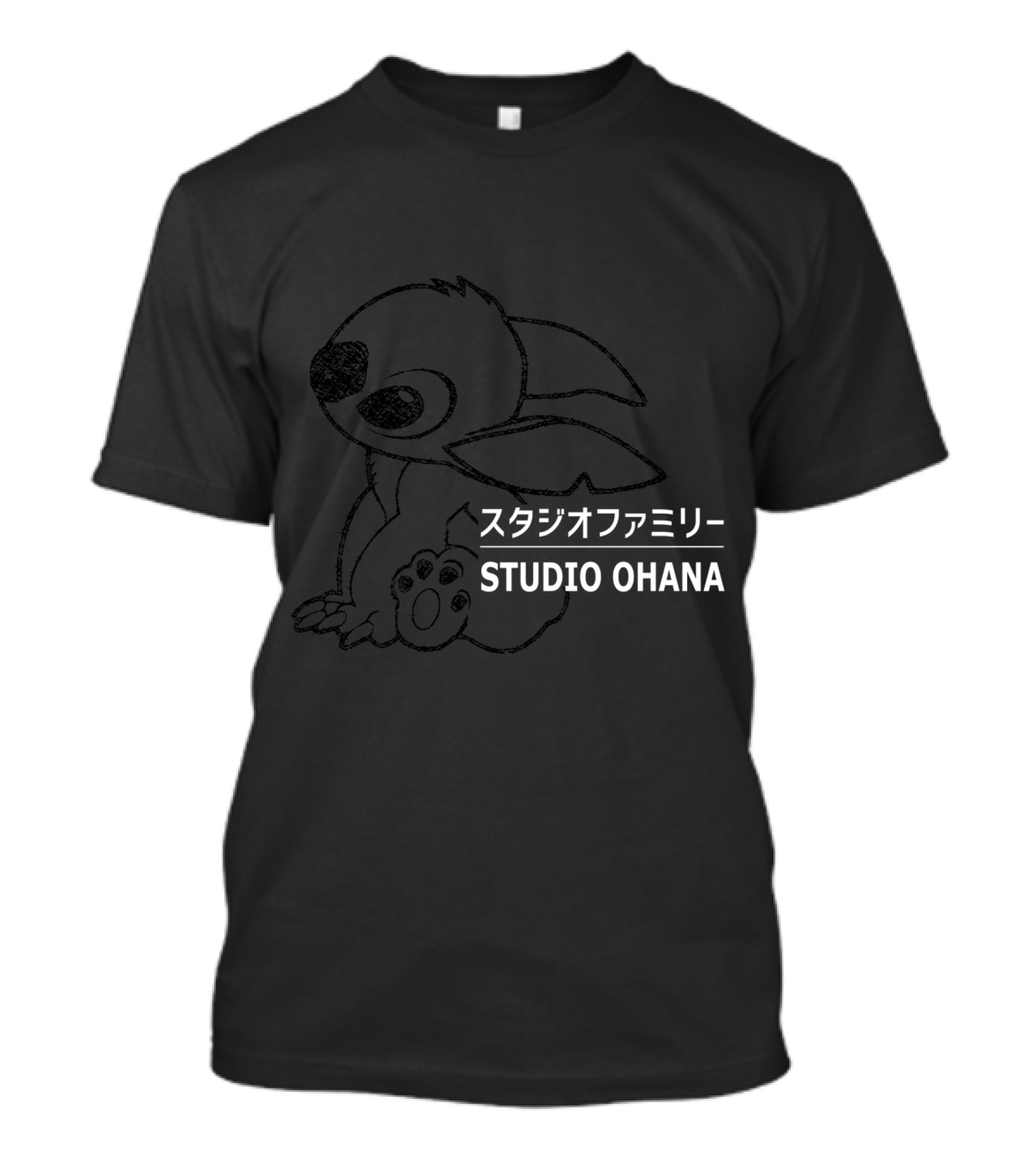 Studio Ohana Iconic Character Outline T-Shirt