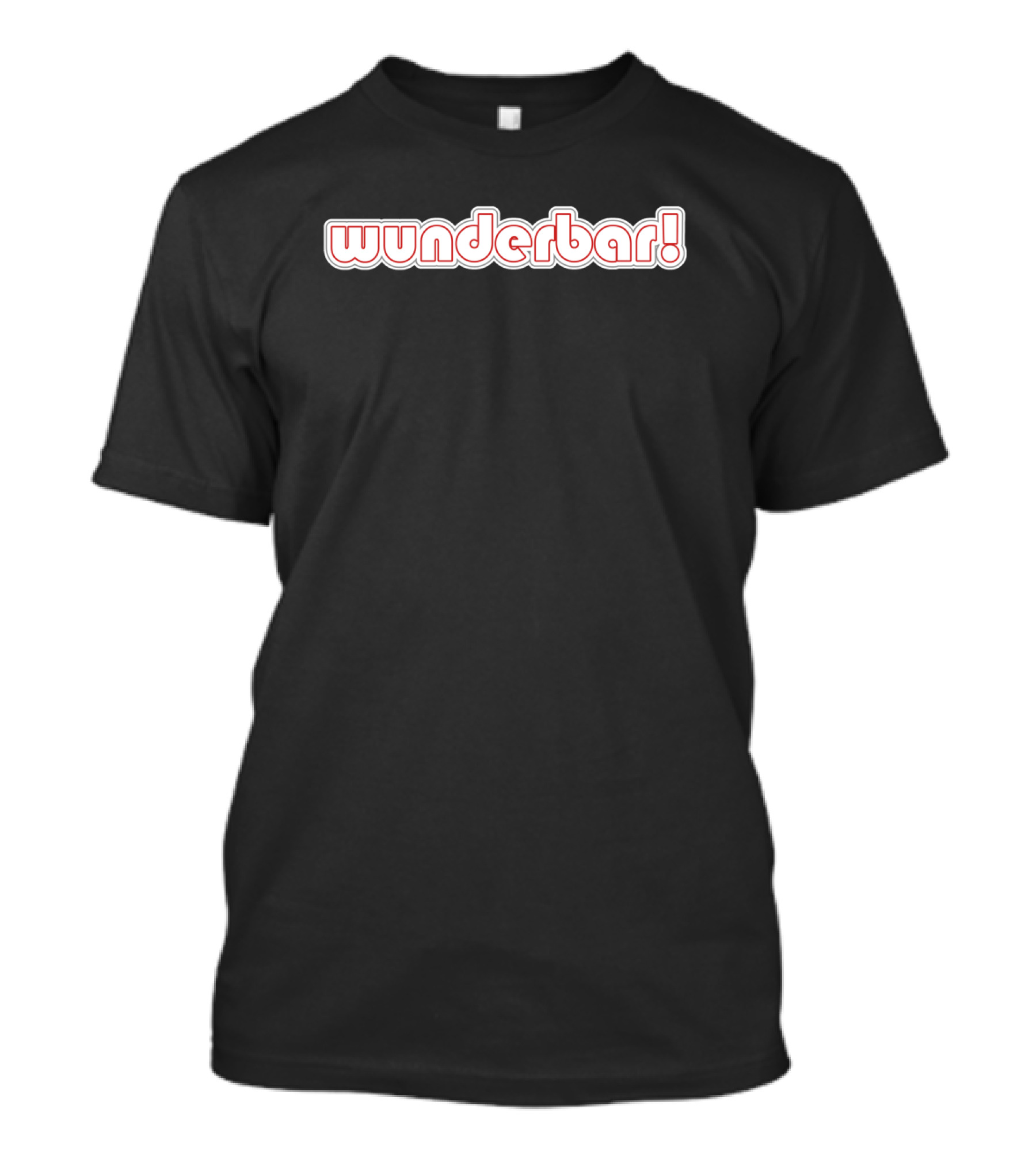 Wunderbar Exclamation Bold Retro German T-Shirt
