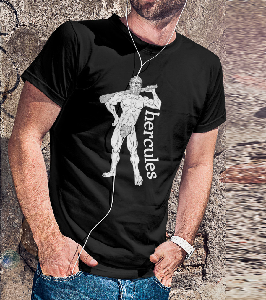 Hipster Hercules Was A Superhero Before It Was Cool T-Shirt