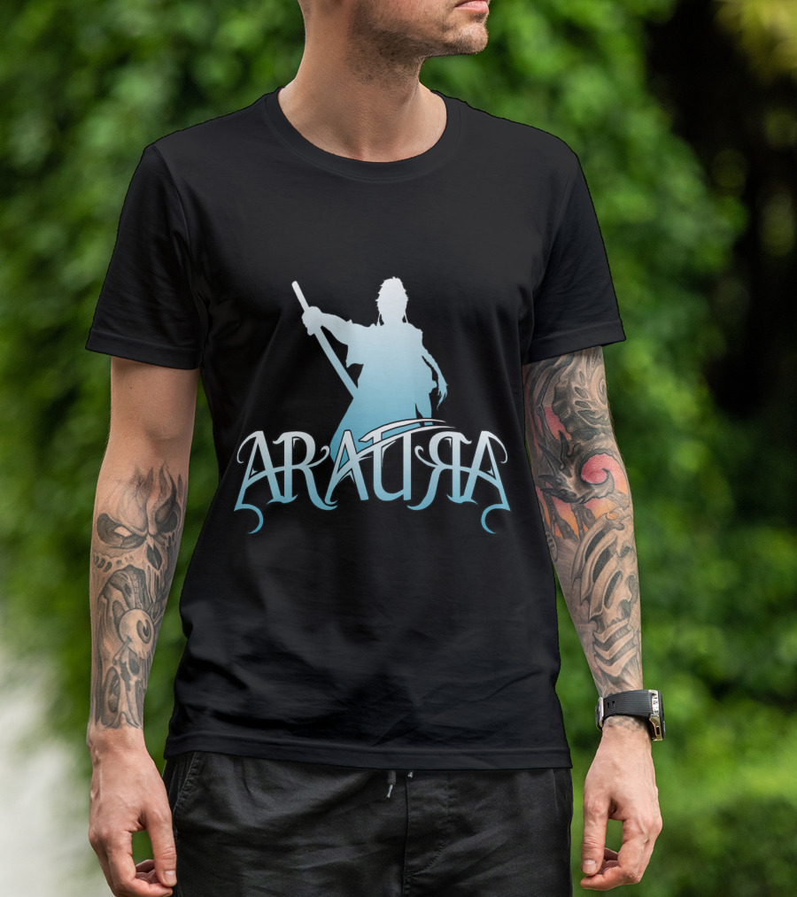 Araura Sword Wielding Silhouette Vagabond T-Shirt