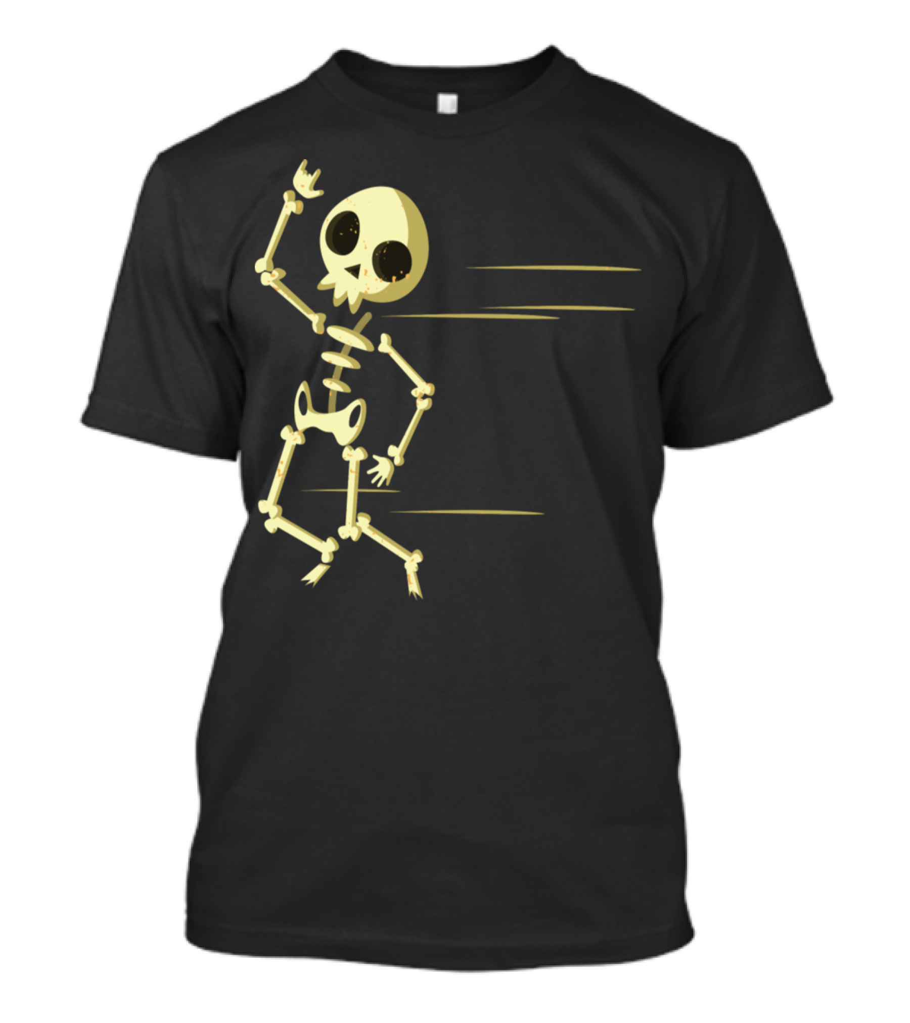 Funny Skeleton Dancing Movement Skull Bones Dance Moves T-Shirt