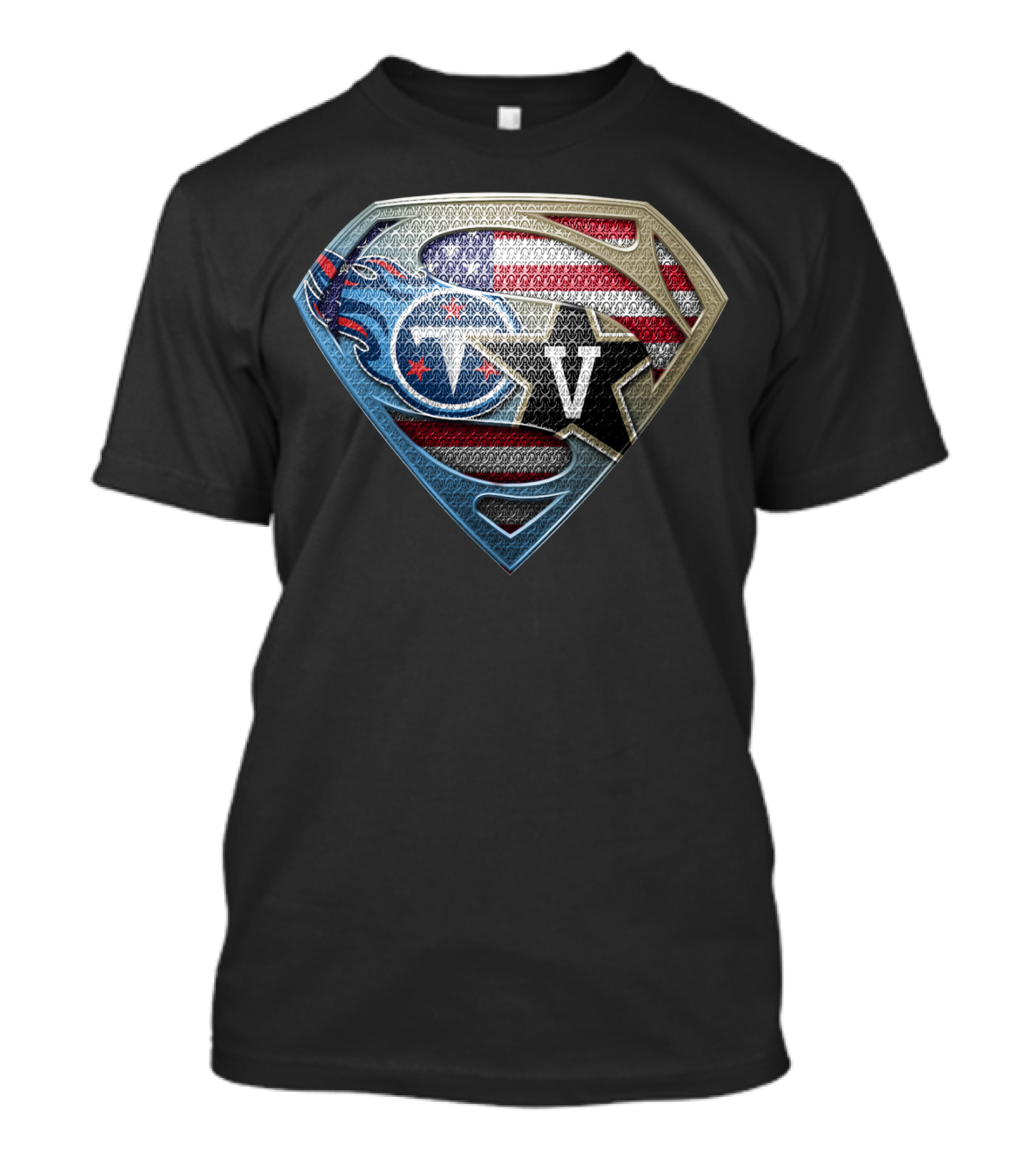 Tennessee Titans Vanderbilt University American Super Shield T-Shirt