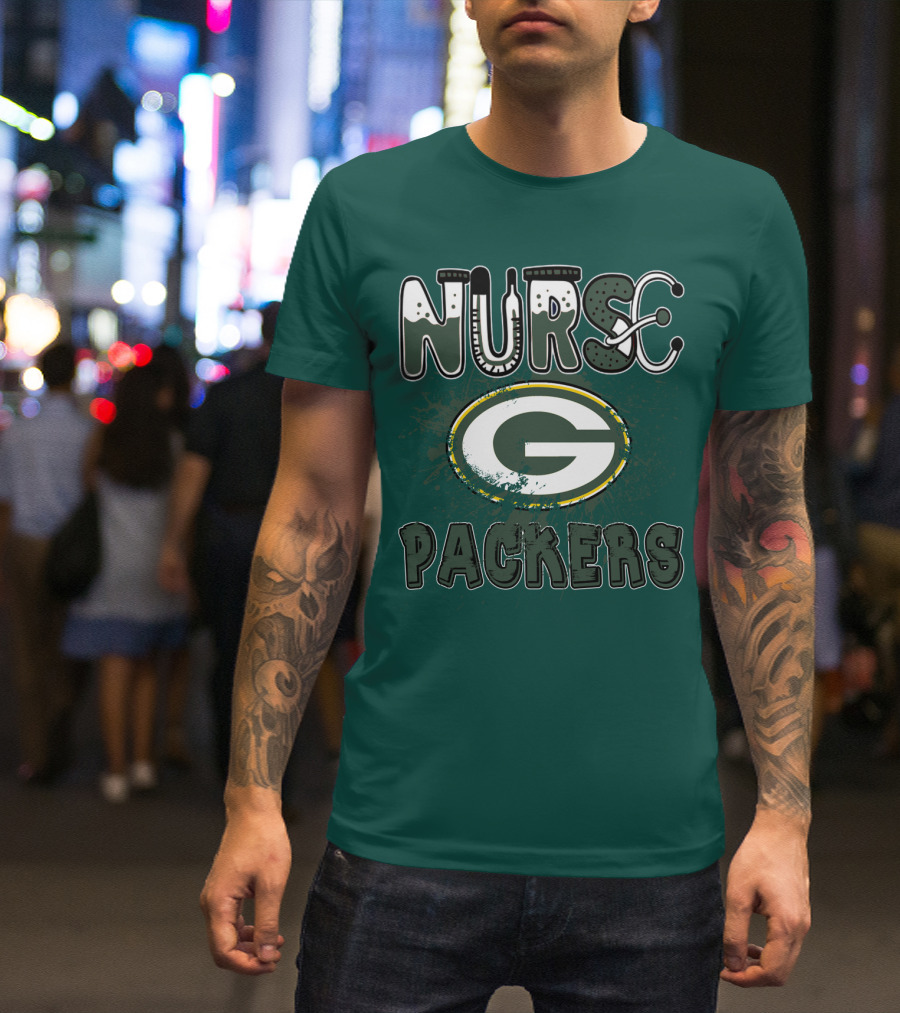 Nurse Green Bay Packers T-Shirt