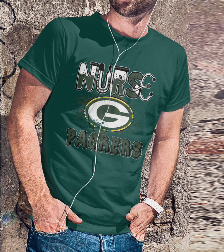 Nurse Green Bay Packers T-Shirt