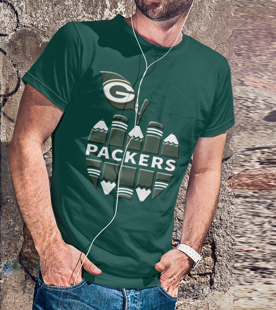 Packers Pencil Apple T-Shirt