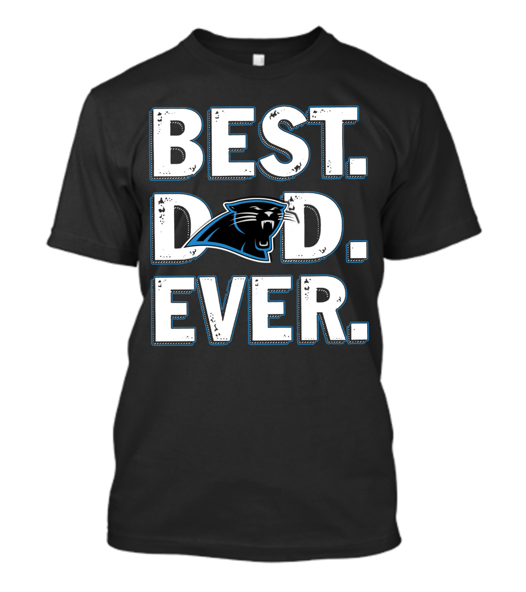Best Dad Ever Carolina Panthers T-Shirt