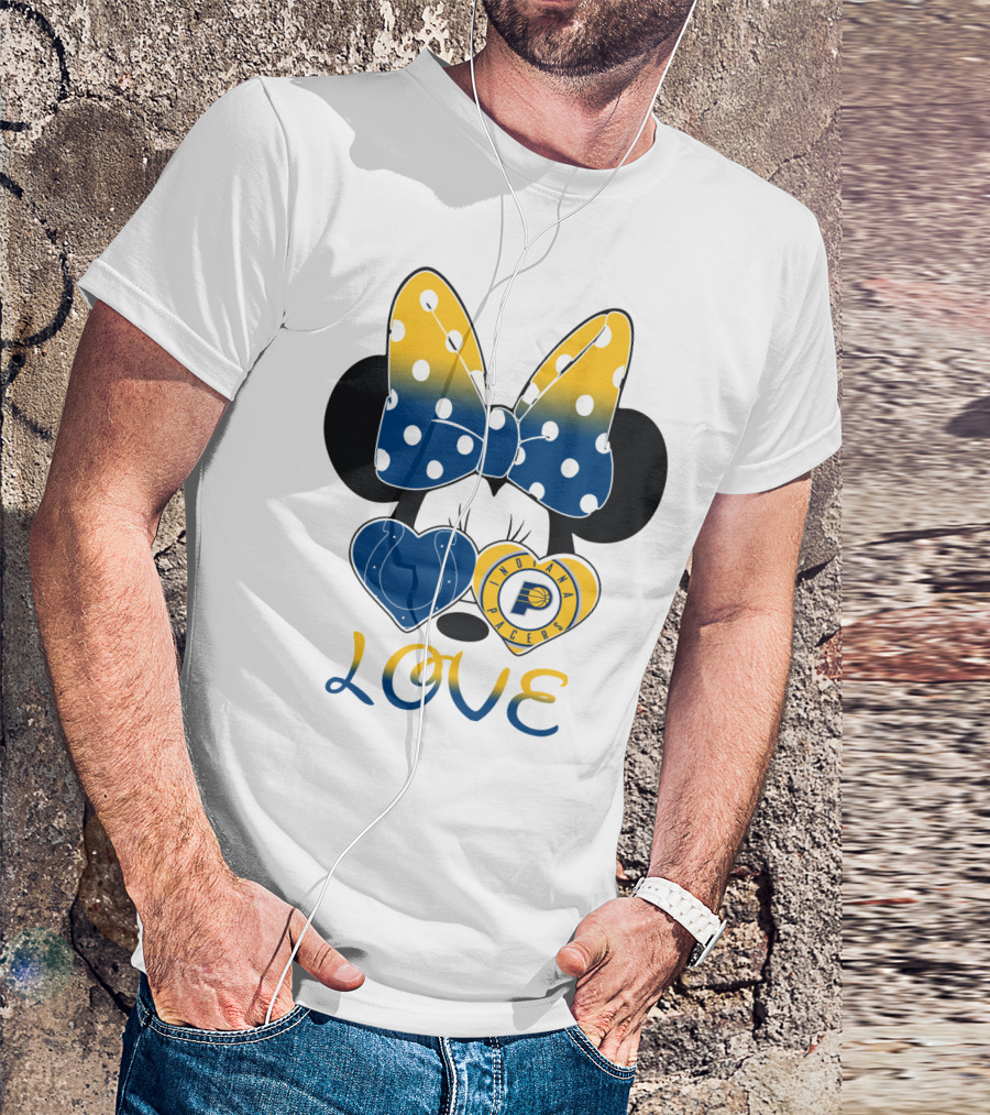 Minnie Mouse Indiana Pacers Love T-Shirt