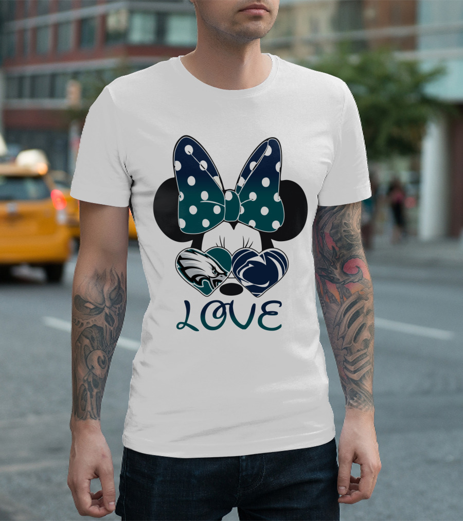 Love Mickey Eagle Penn State T-Shirt