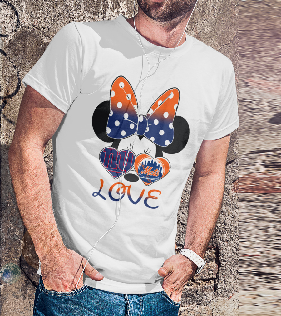 Ny Giants Ny Mets Love T-Shirt