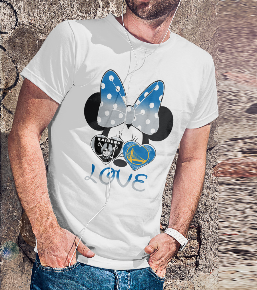Love Raiders Warriors Bow T-Shirt