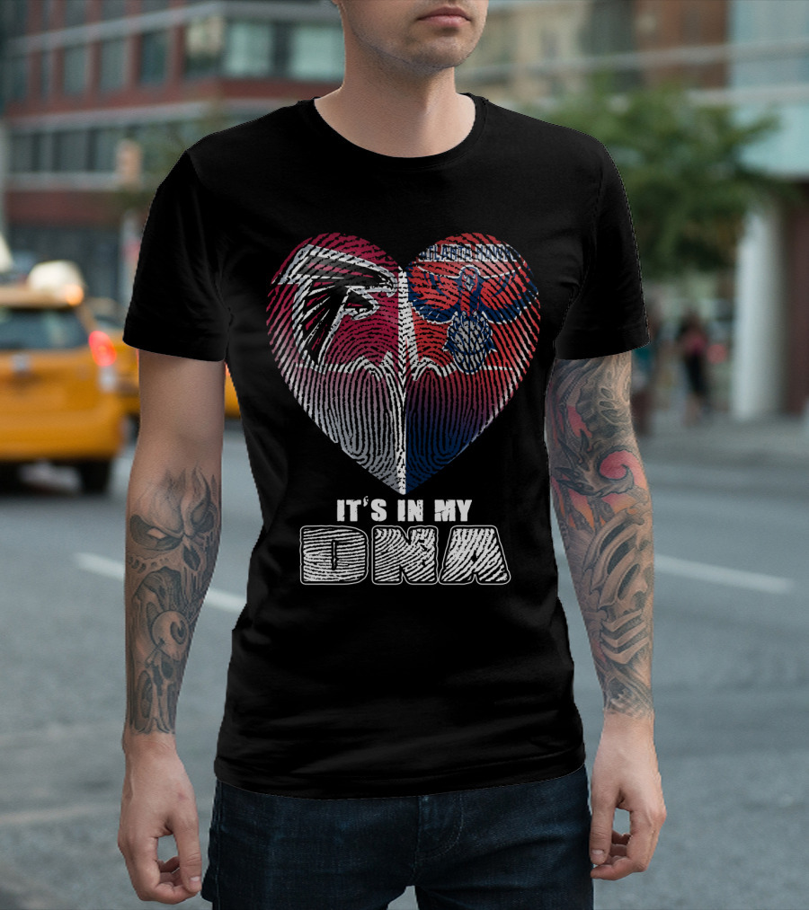 It's In My Dna Falcons Atlanta Basketball T-Shirt