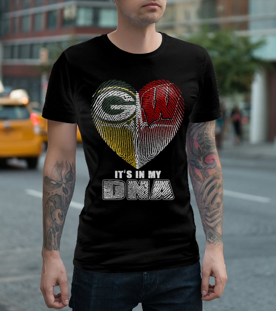 Green Bay Wisconsin It's In My Dna T-Shirt