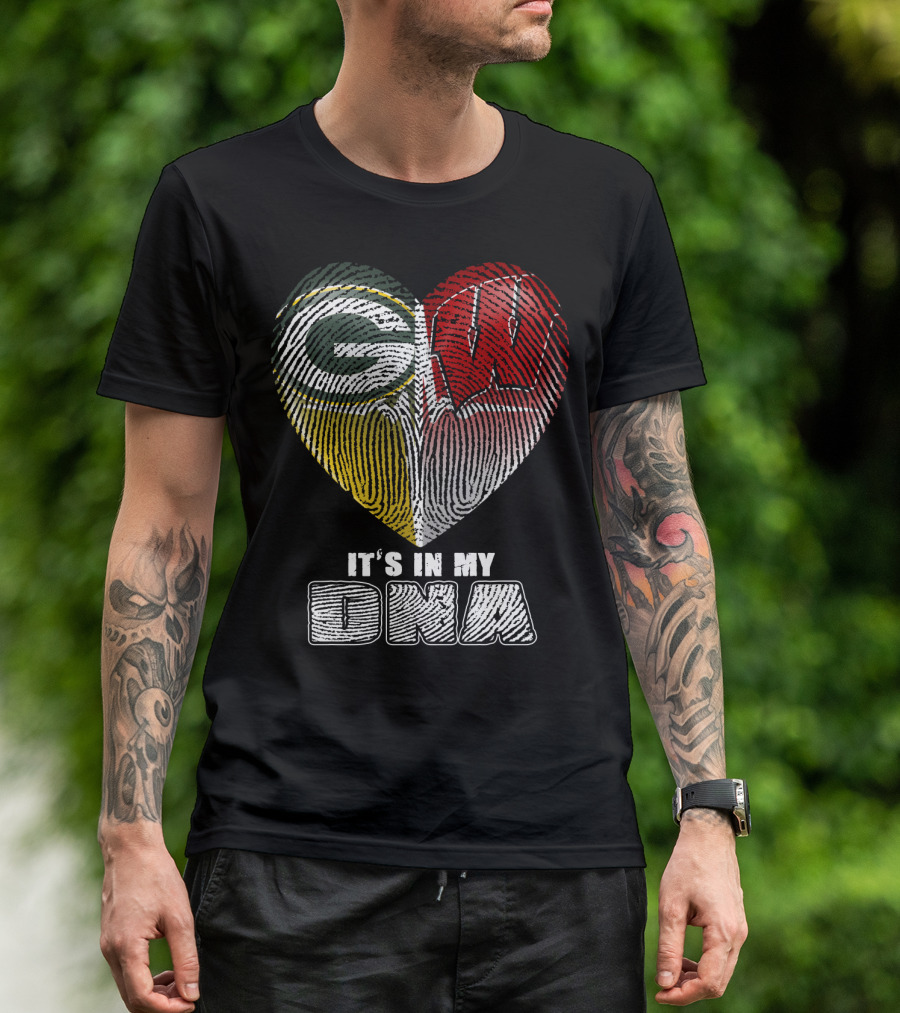 Green Bay Wisconsin It's In My Dna T-Shirt