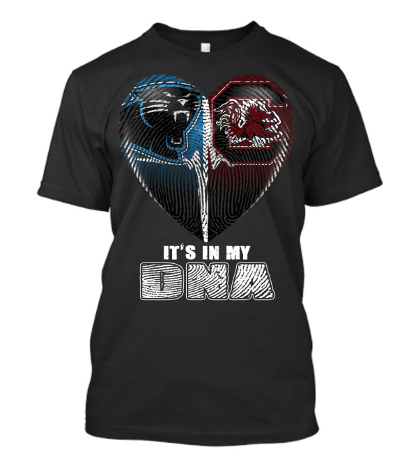 Panthers Gamecocks It's In My Dna T-Shirt