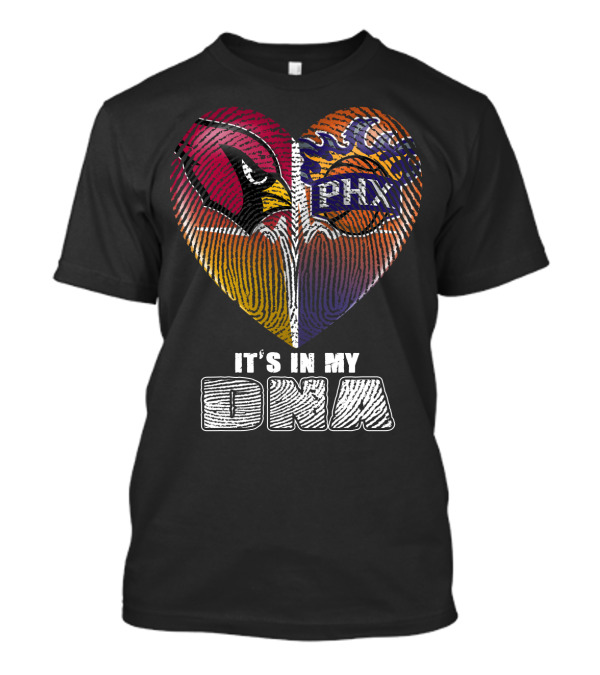 Arizona Cardinals Phoenix Suns It's In My Dna T-Shirt