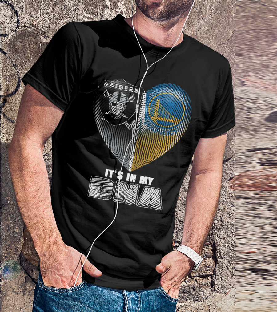 Raiders Warriors It's In My Dna T-Shirt