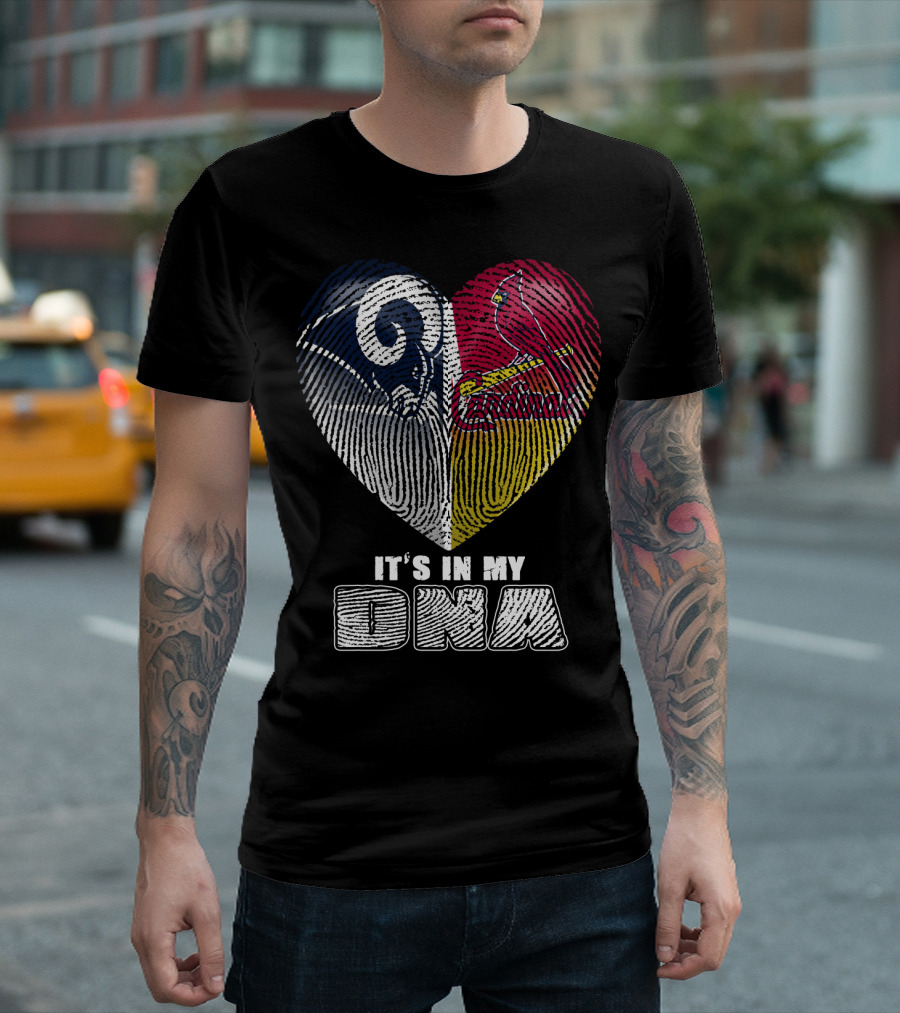 Rams Cardinals It's In My Dna T-Shirt