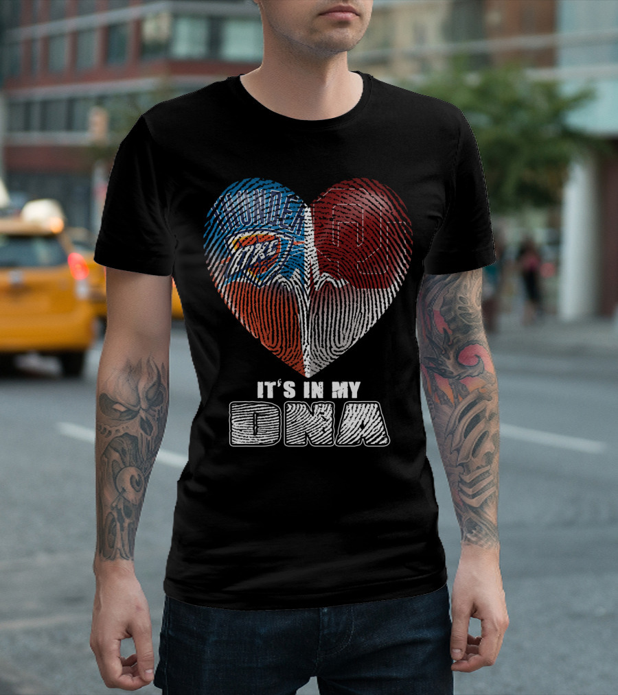 Oklahoma City Thunder Ou It's In My Dna T-Shirt