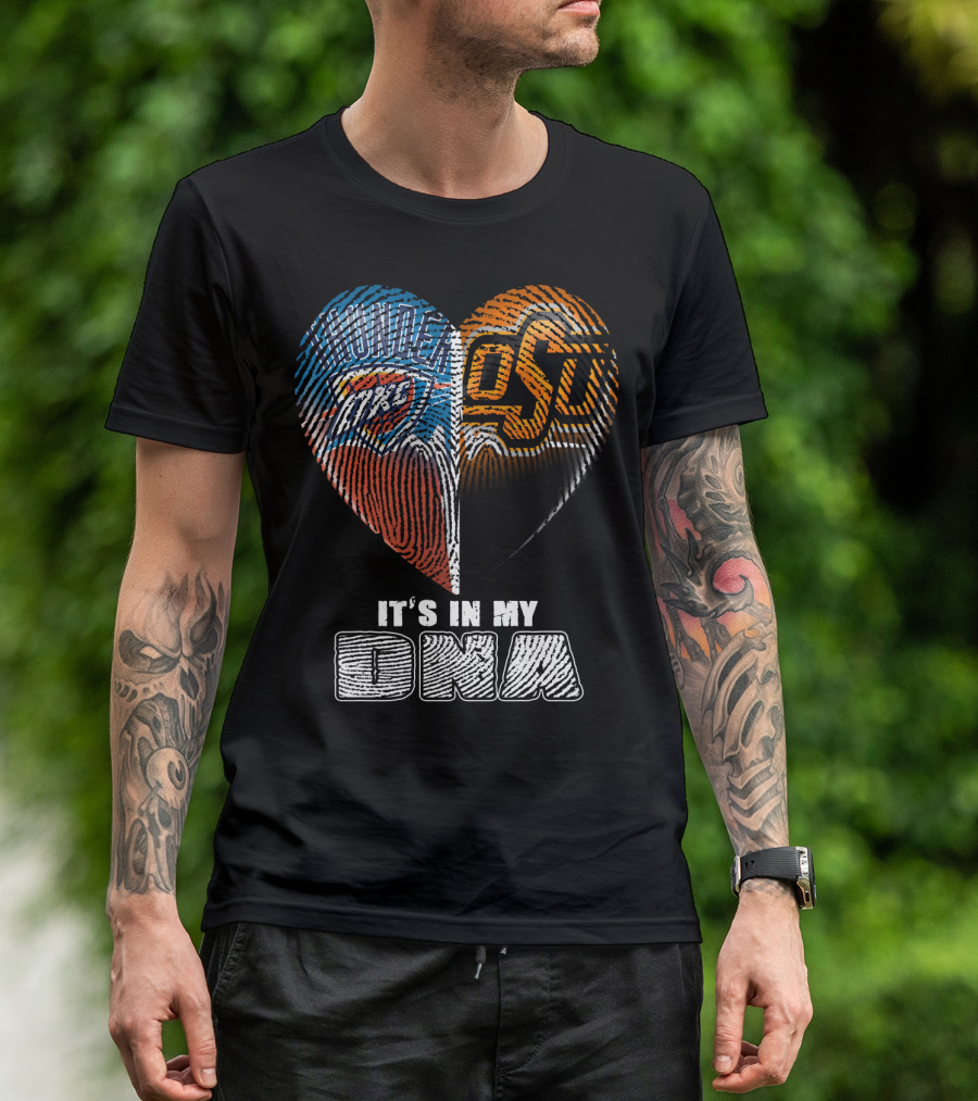 Oklahoma Thunder Osu It's In My Dna T-Shirt