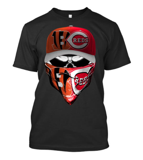 Bengals Reds Crossover Skum T-Shirt
