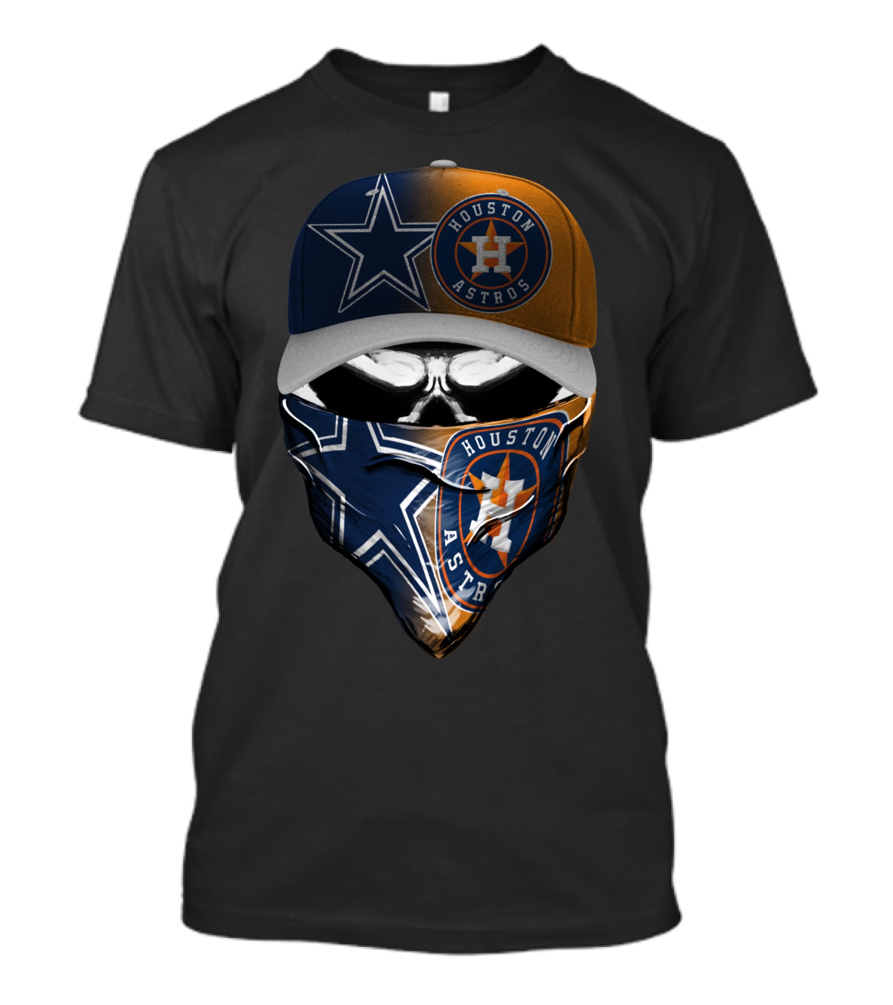 Houston Astros Dallas Cowboys Skum 046 T-Shirt