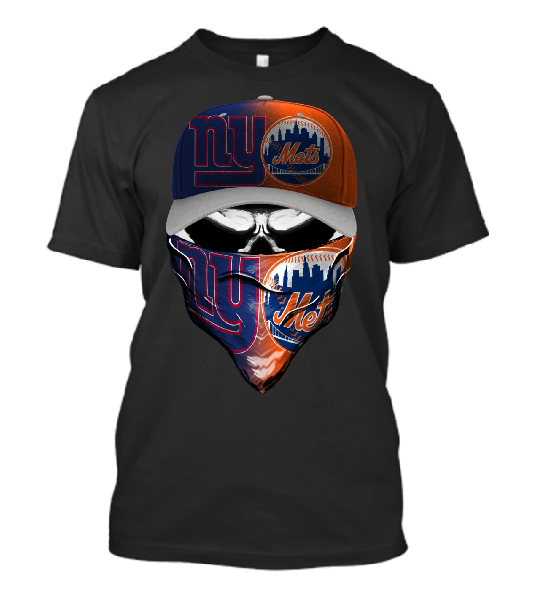 Ny Giants Mets Crossover Skum 064 T-Shirt