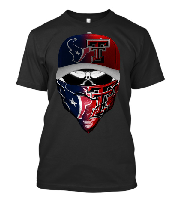 Houston Texans Texas Tech Raiders Skum 125 T-Shirt