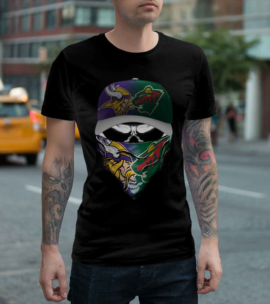 Minnesota Vikings Wild Skum 136 T-Shirt