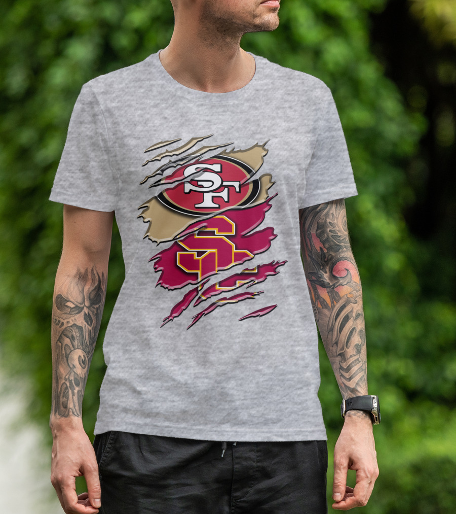 49ers Usc Mashup Rah T-Shirt