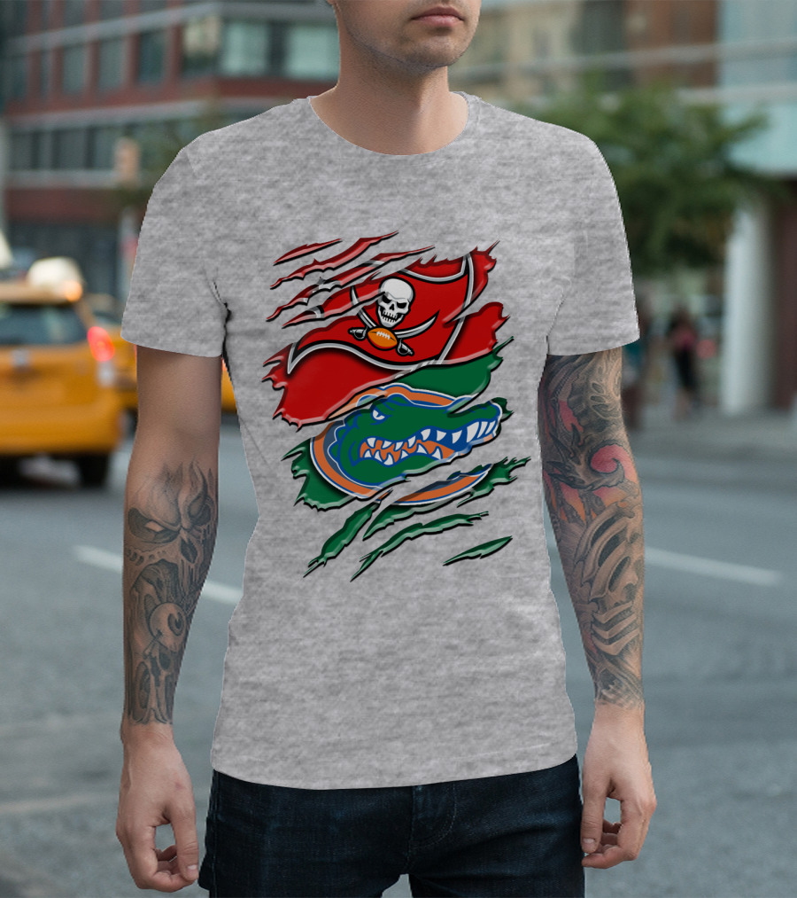 Tampa Bay Buccaneers Florida Gators Rah 024 T-Shirt