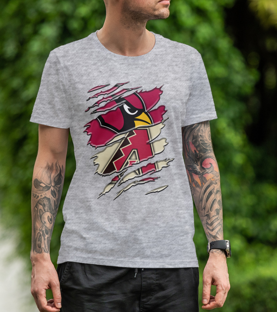 Arizona Cardinals Diamondbacks Rah 029 T-Shirt
