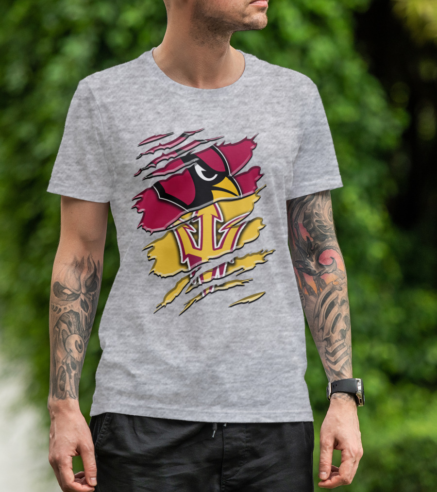 Cardinals And Sun Devils Rah 030 T-Shirt