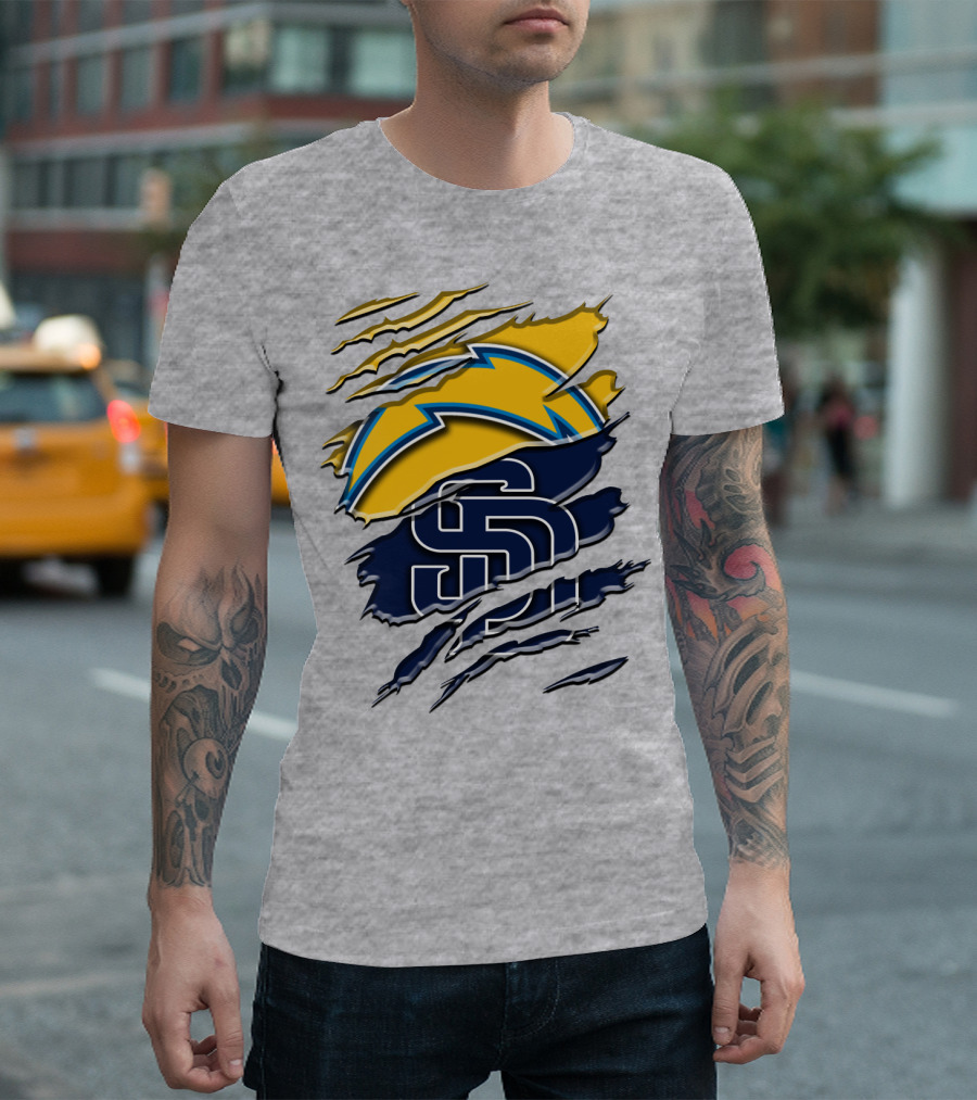 San Diego Chargers And Padres Rah 033 T-Shirt
