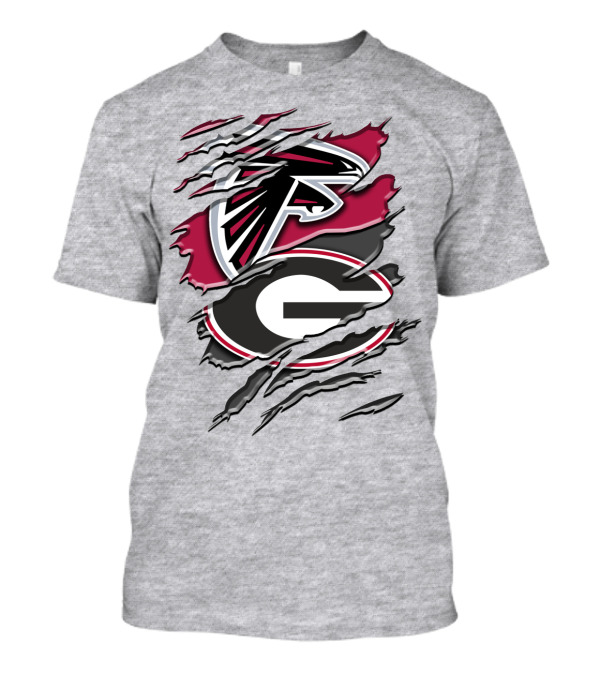 Atlanta Falcons Georgia Bulldogs Rah 061 T-Shirt