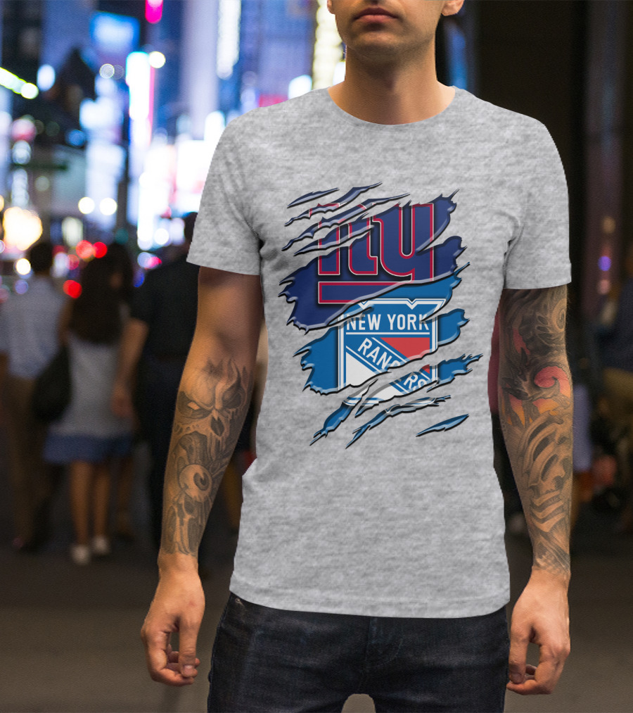 New York Giants New York Rangers Rah 065 T-Shirt