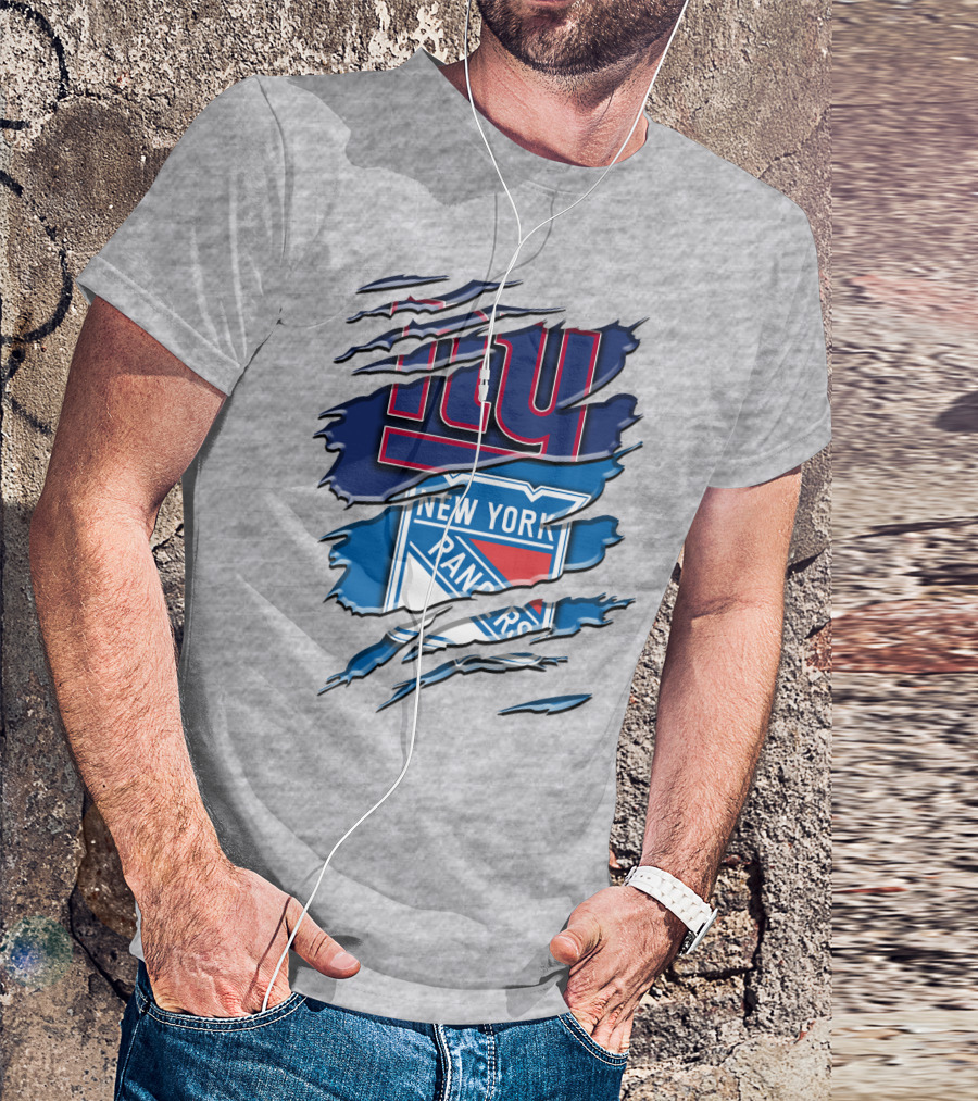 New York Giants New York Rangers Rah 065 T-Shirt