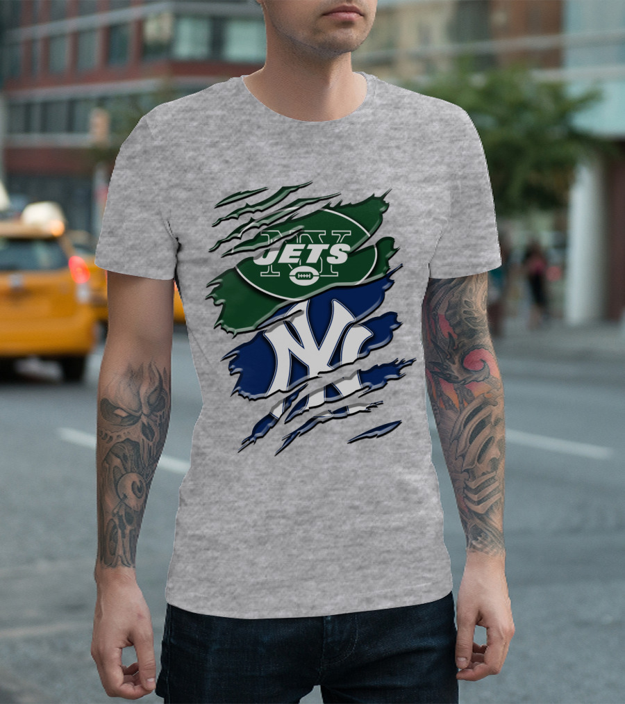 Ny Jets Yankees Rah 071 T-Shirt