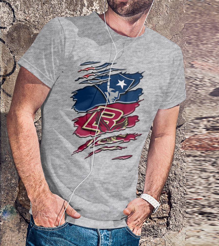 New England Patriots Boston College Eagle Claw Marks T-Shirt