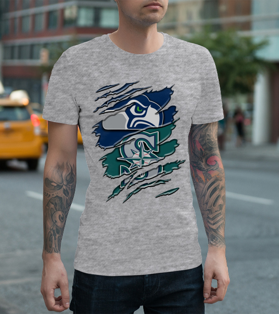 Seattle Seahawks Mariners Rah 109 T-Shirt