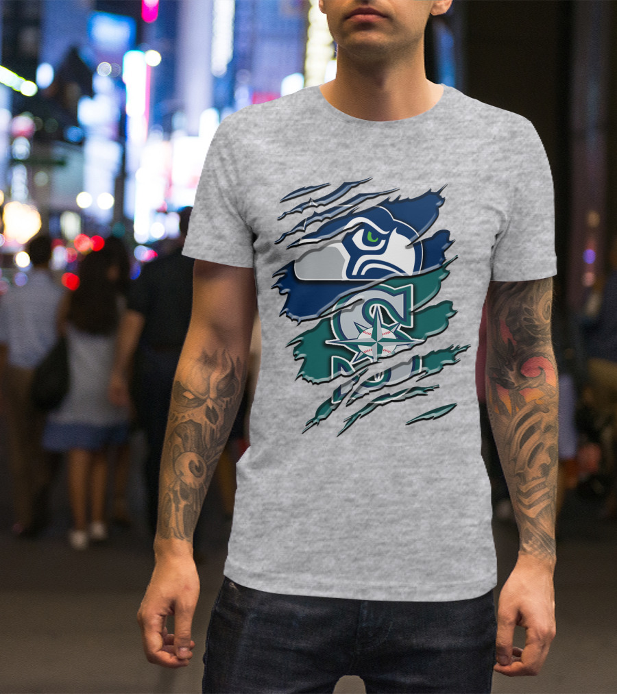 Seattle Seahawks Mariners Rah 109 T-Shirt