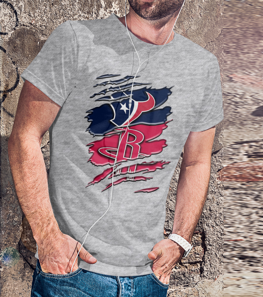 Houston Texans Rockets Rah 118 T-Shirt