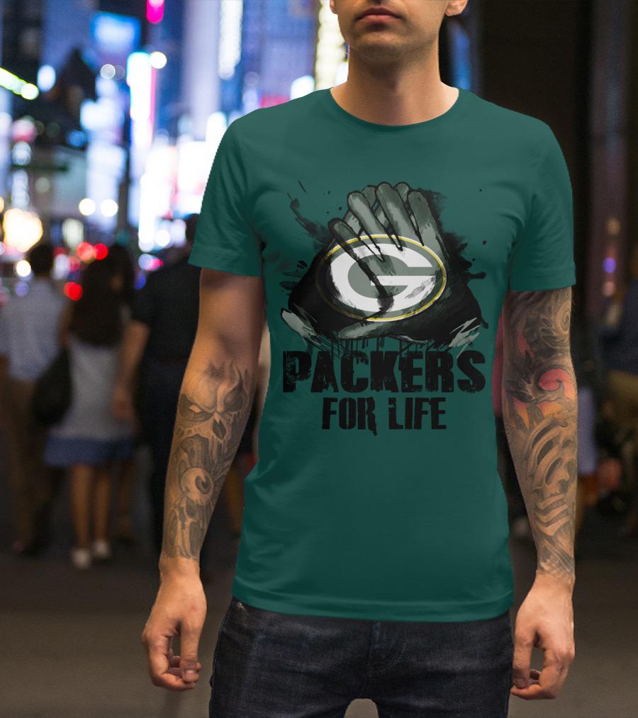 Green Bay Packers For Life T-Shirt